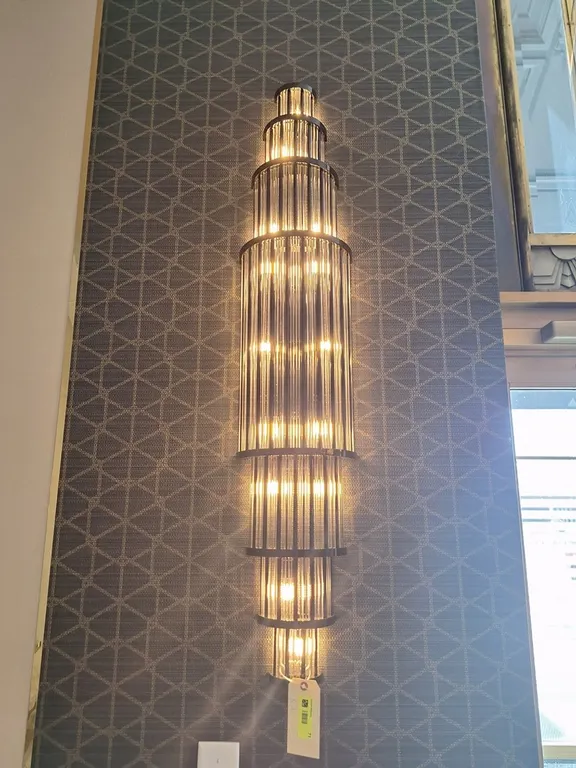 2 Wall Sconces, 48" T
