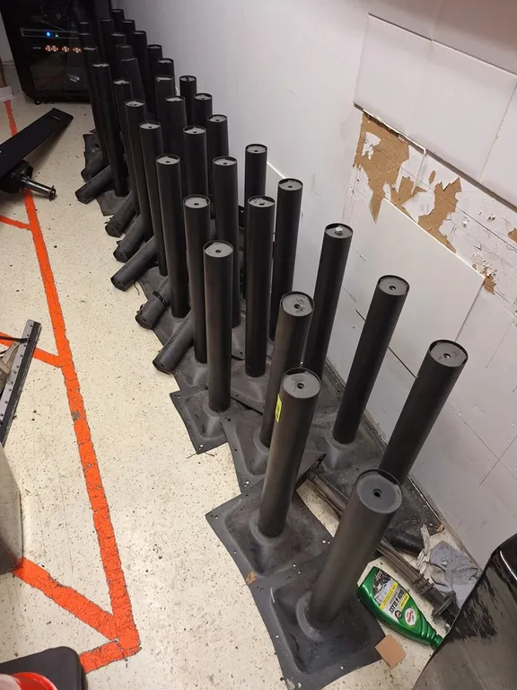 Assorted Metal Table Bases
