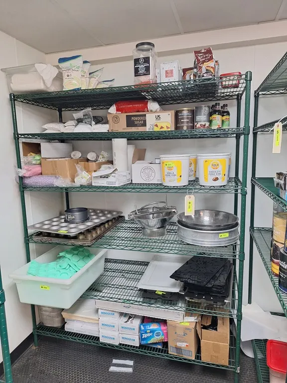 Wire 6 Tier Shelf, 60"x24"x75"