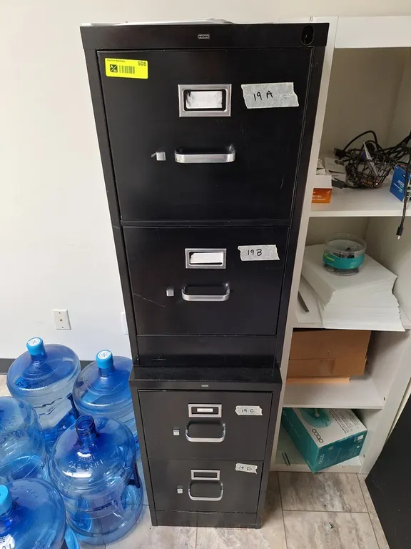 2 - 2 Drawer File Cabinets