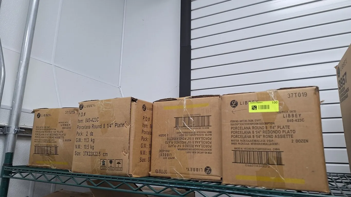 4 Boxes Libbey Glassware