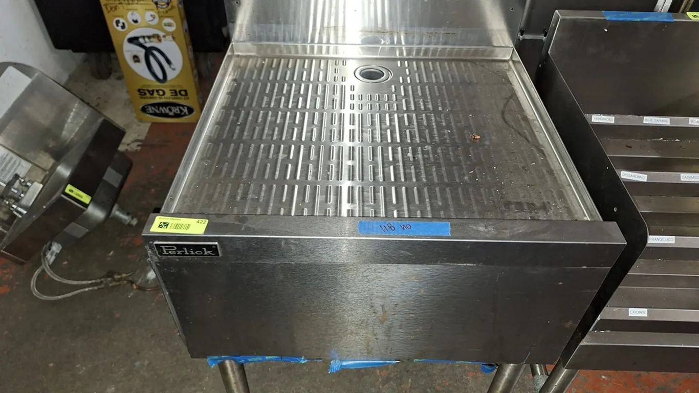 Perlick SS Underbar 24" Drain Board