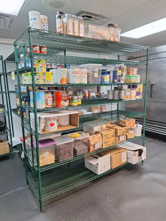 Wire 6 Tier Shelf, 72"x24"x75"