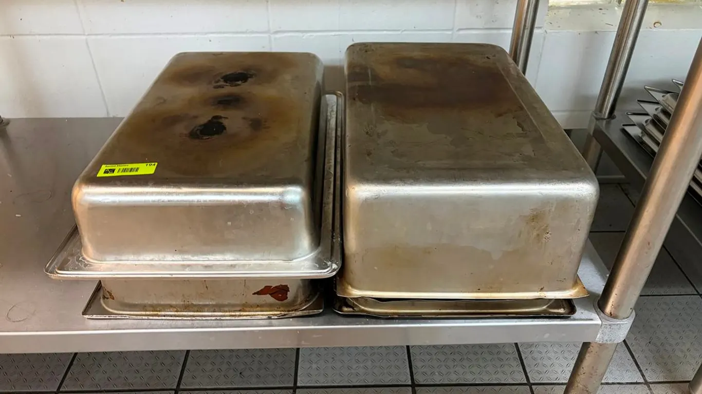 4 SS Full Pans