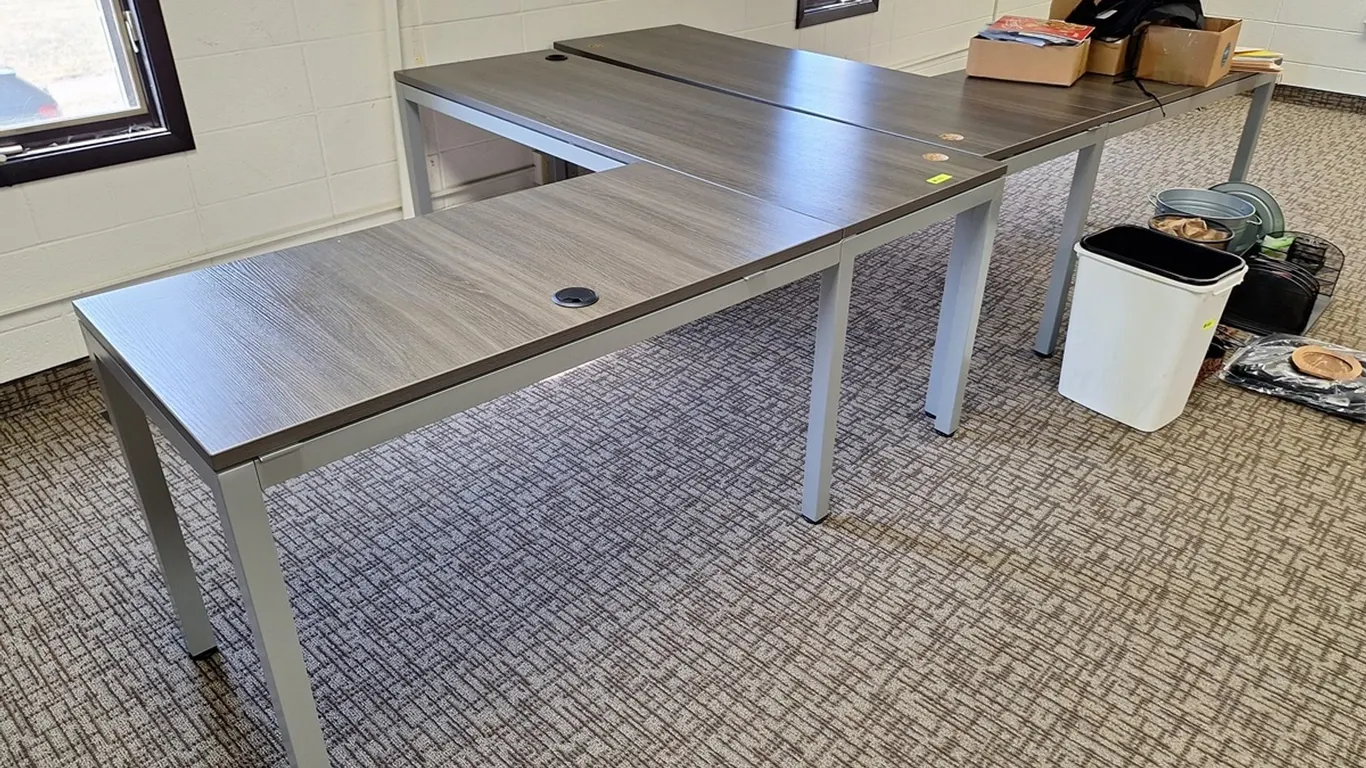 2 Corner Desks, 71"x71"