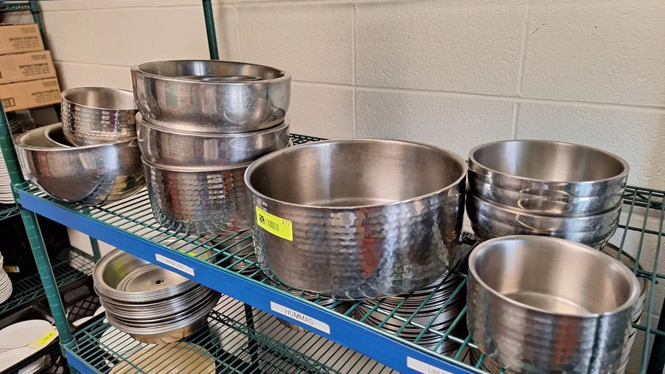 Assorted SS Serving Bowls