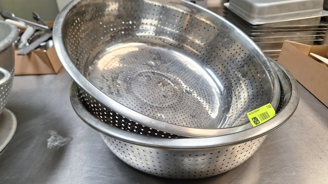 2 SS Strainers