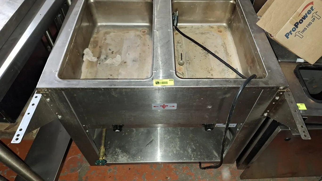 Advance Tabco Buffet Food Warmer, Model SW-2E-429 BS, 32"