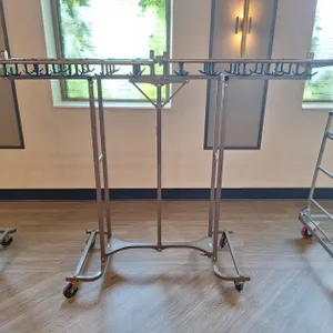 Veep Collapsible Coat Rack on Wheels