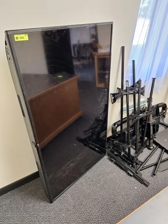 LG 60" LED TV, Assorted Wall Mounts