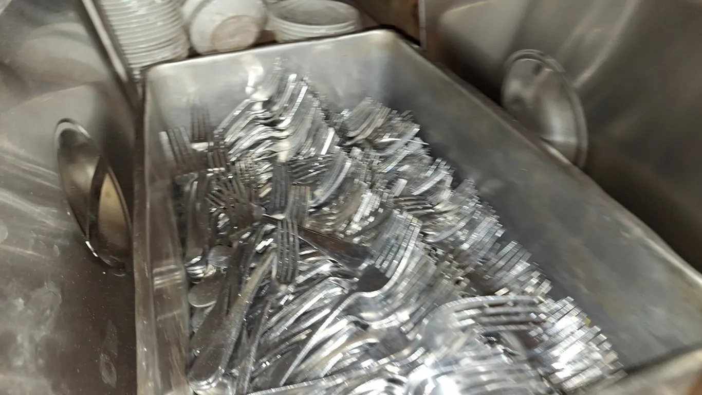 SS Full Pan of Forks