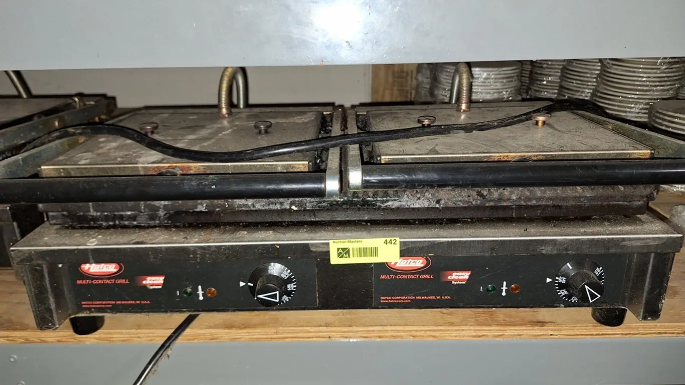 Hatco Double Panini Grill