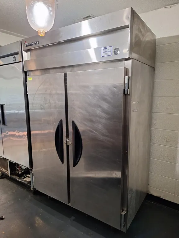 Victory 2 Door Refrigerator on Wheels, Model VR-2, 115V, 52"x33"x84"