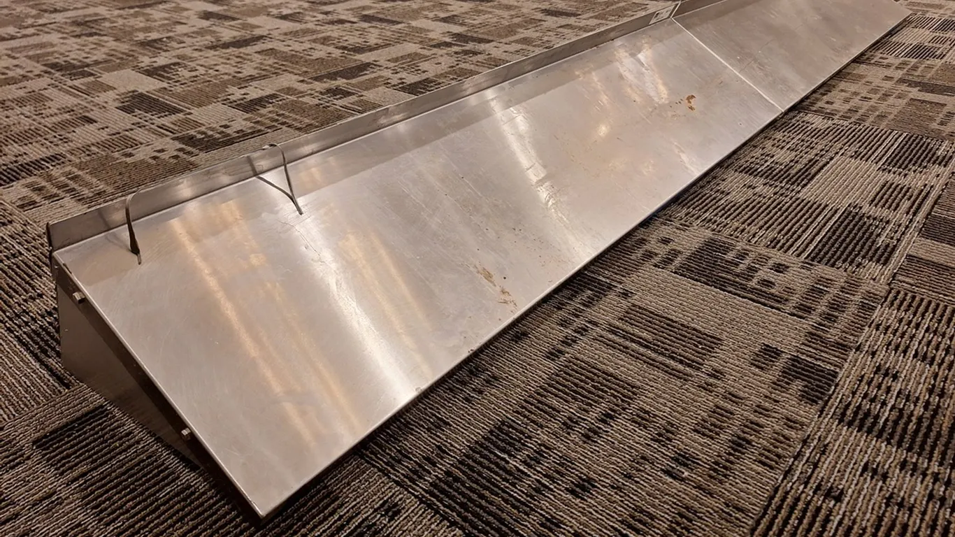 2 SS Wall Shelves, 48"x12"