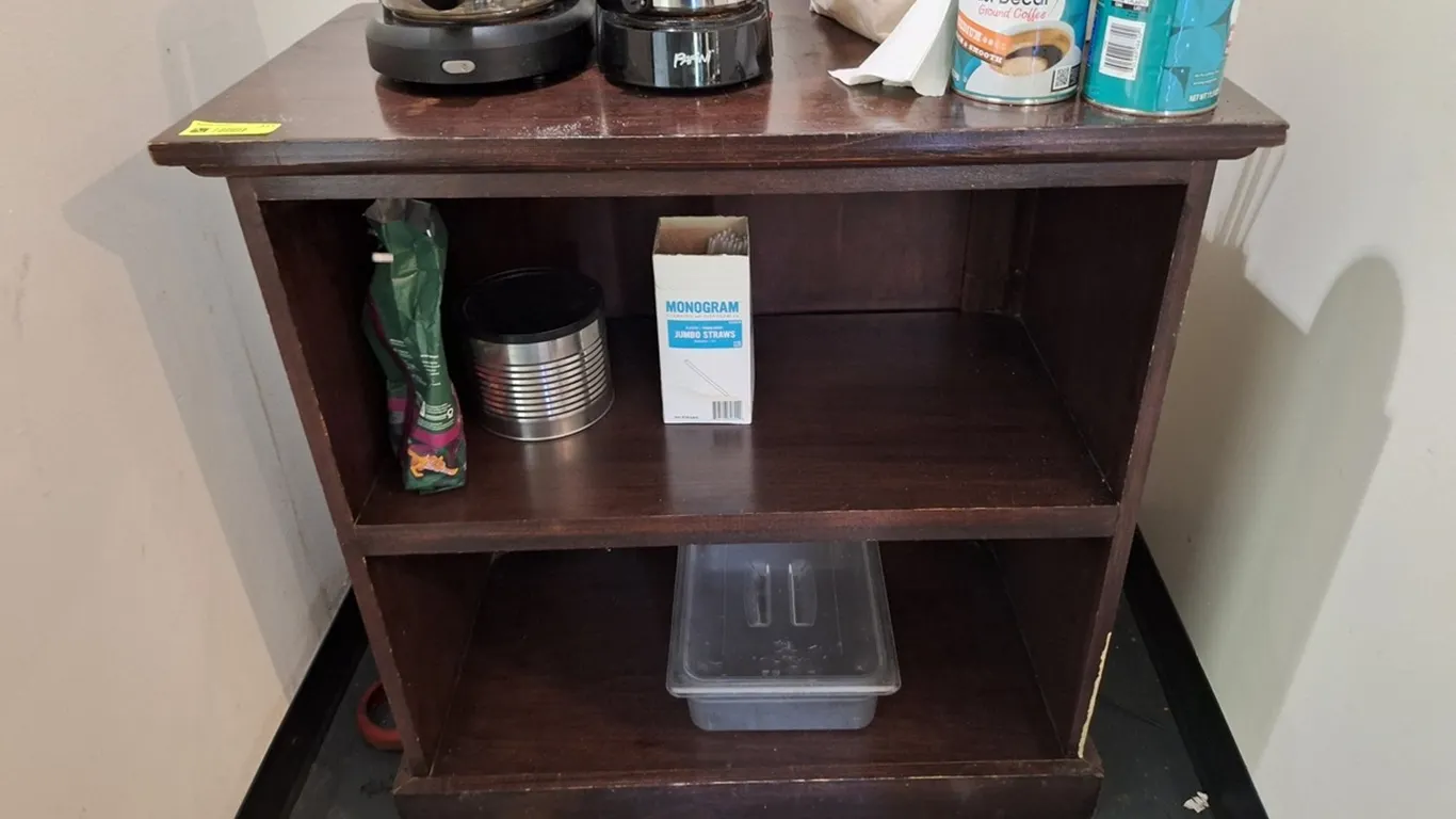 Wood Cabinet, 33"x19"x33"
