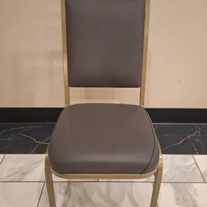40 MTS Metal Frame/Padded Seat and Back Stack Chairs