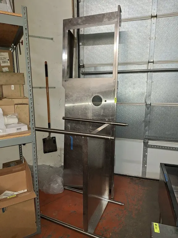 SS Table with Sink, Legs Included, 96"