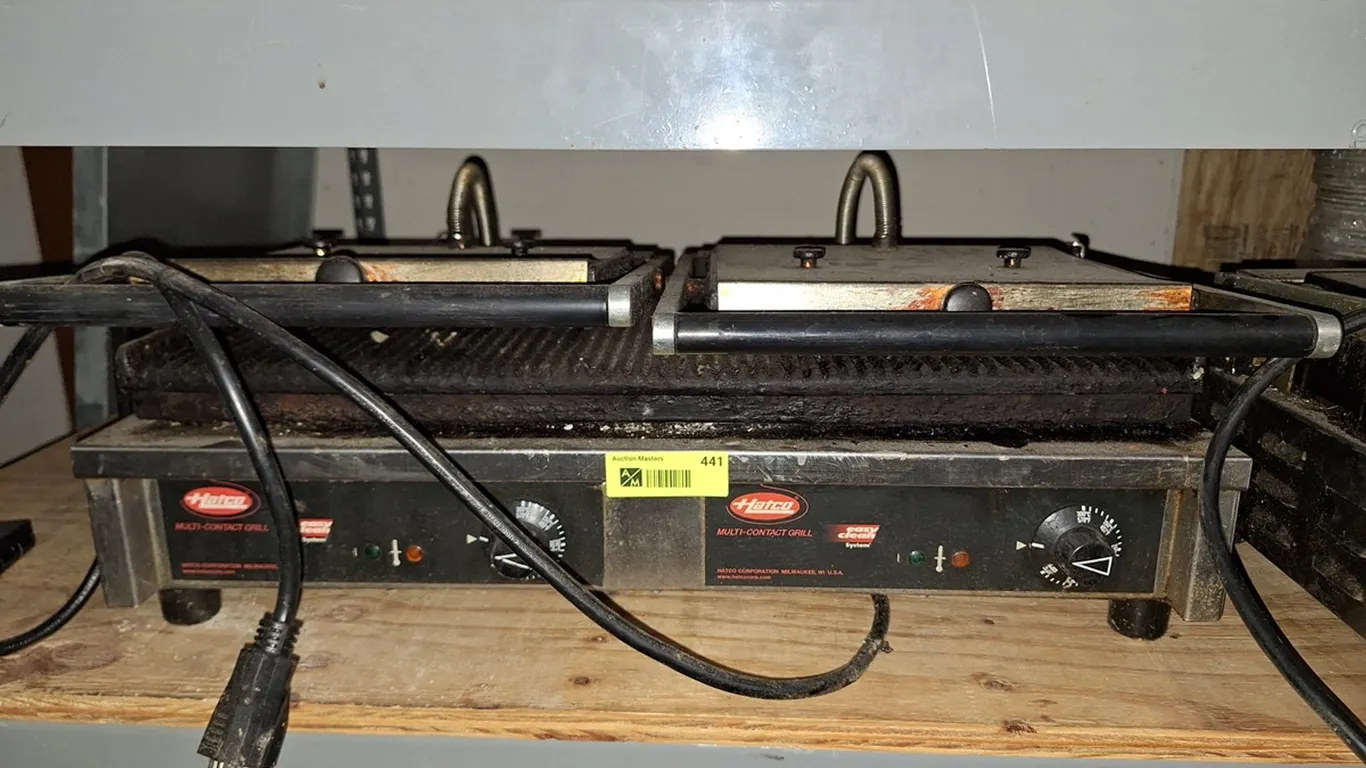 Hatco Double Panini Grill