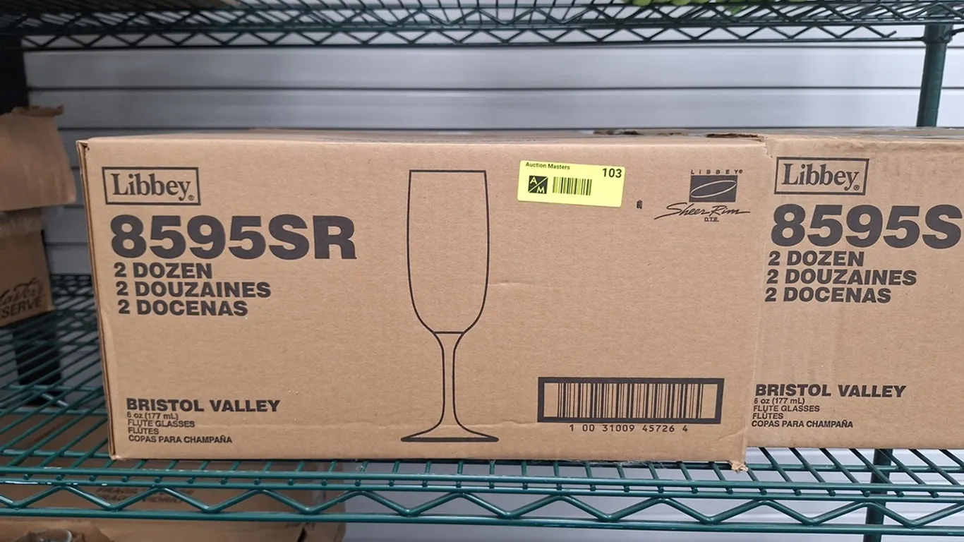 3 Boxes Libbey #8595SR Bristol Valley Glasses