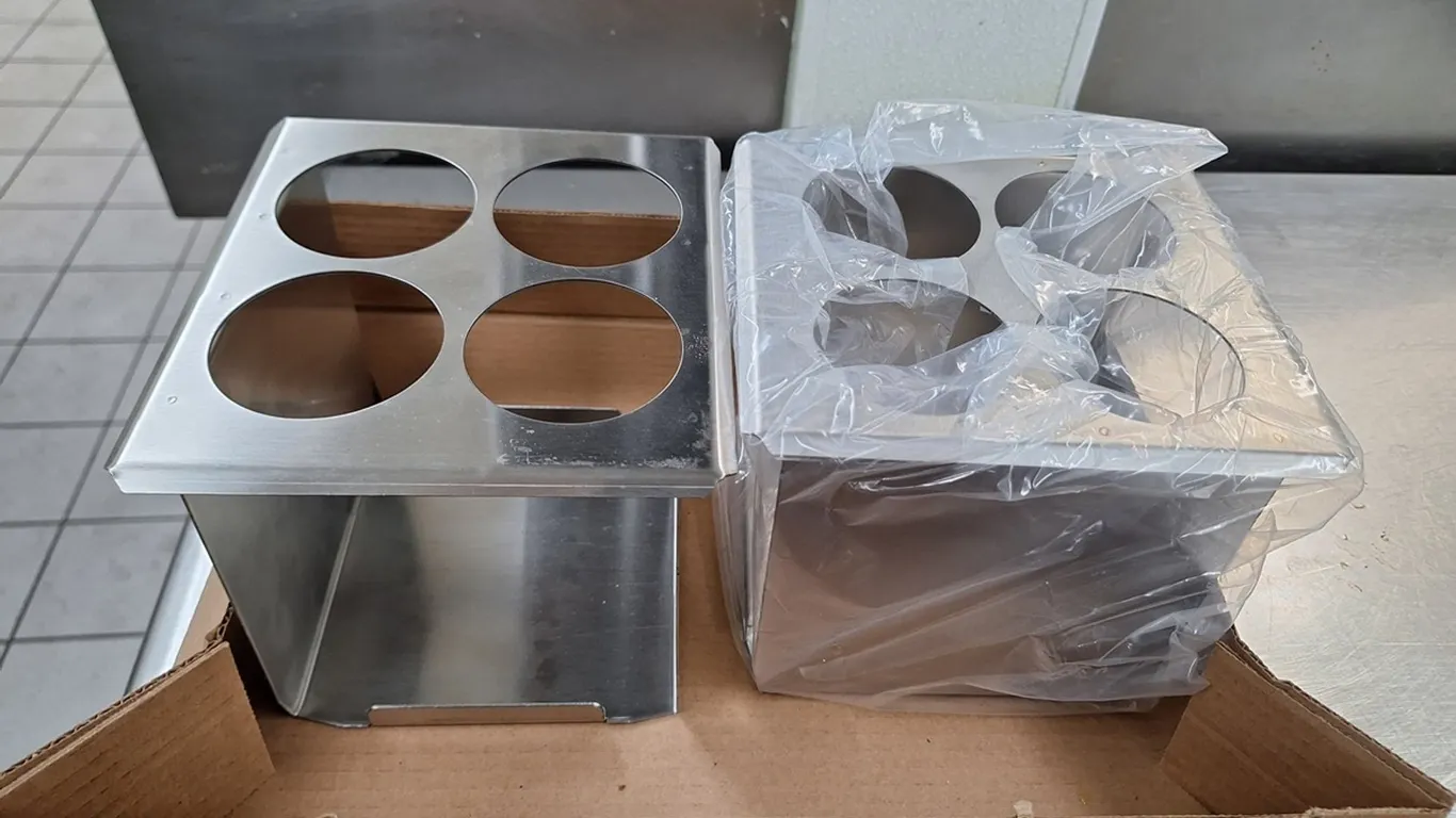 2 SS Bottle Holder Inserts