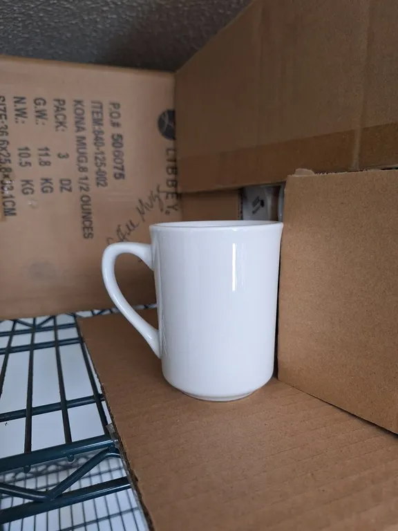 6 Boxes Libbey Copper Mugs