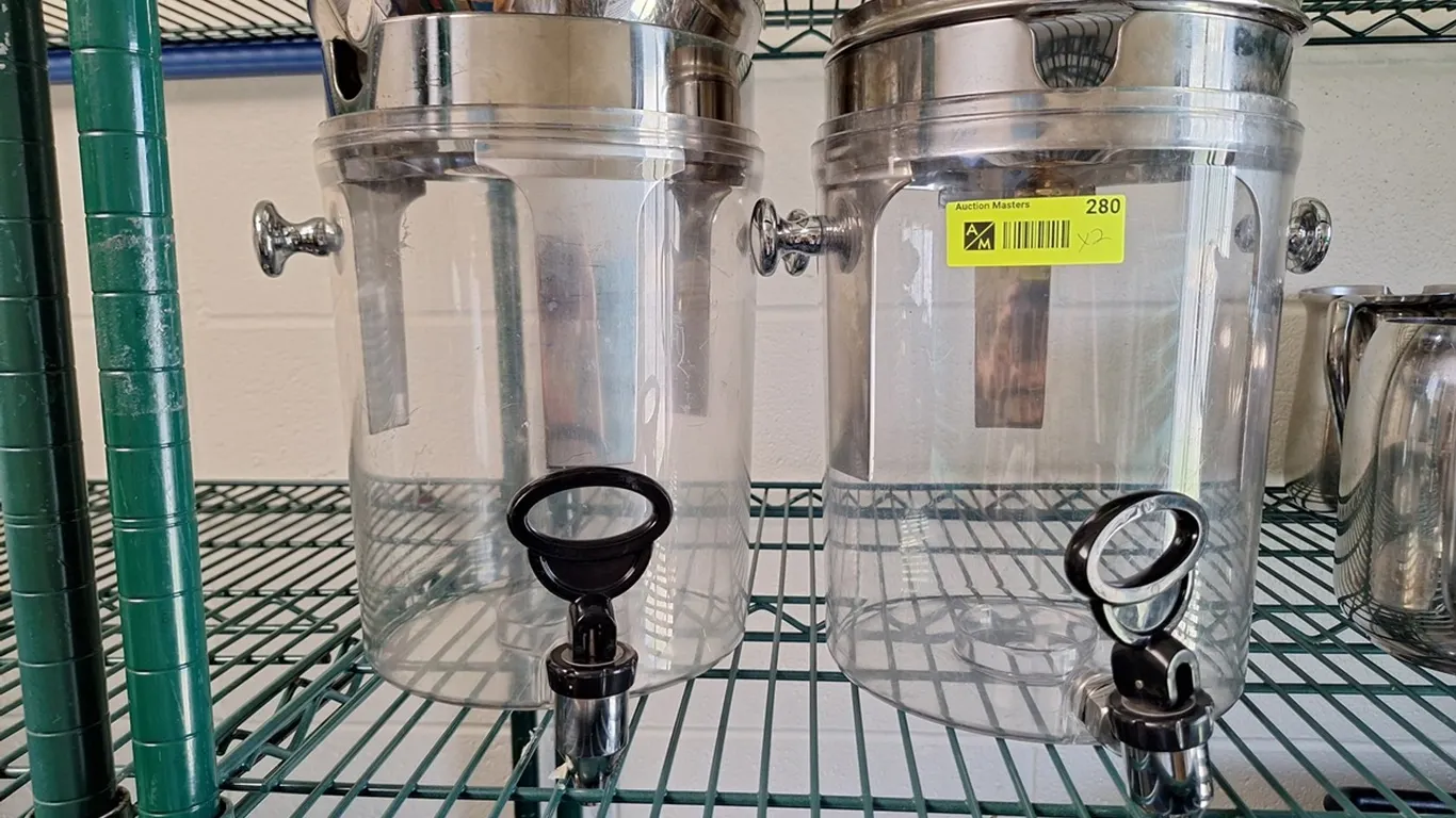 2 Assorted Beverage Dispensers