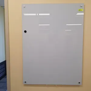 Wall Mount Glass Whiteboard, 35"x47"