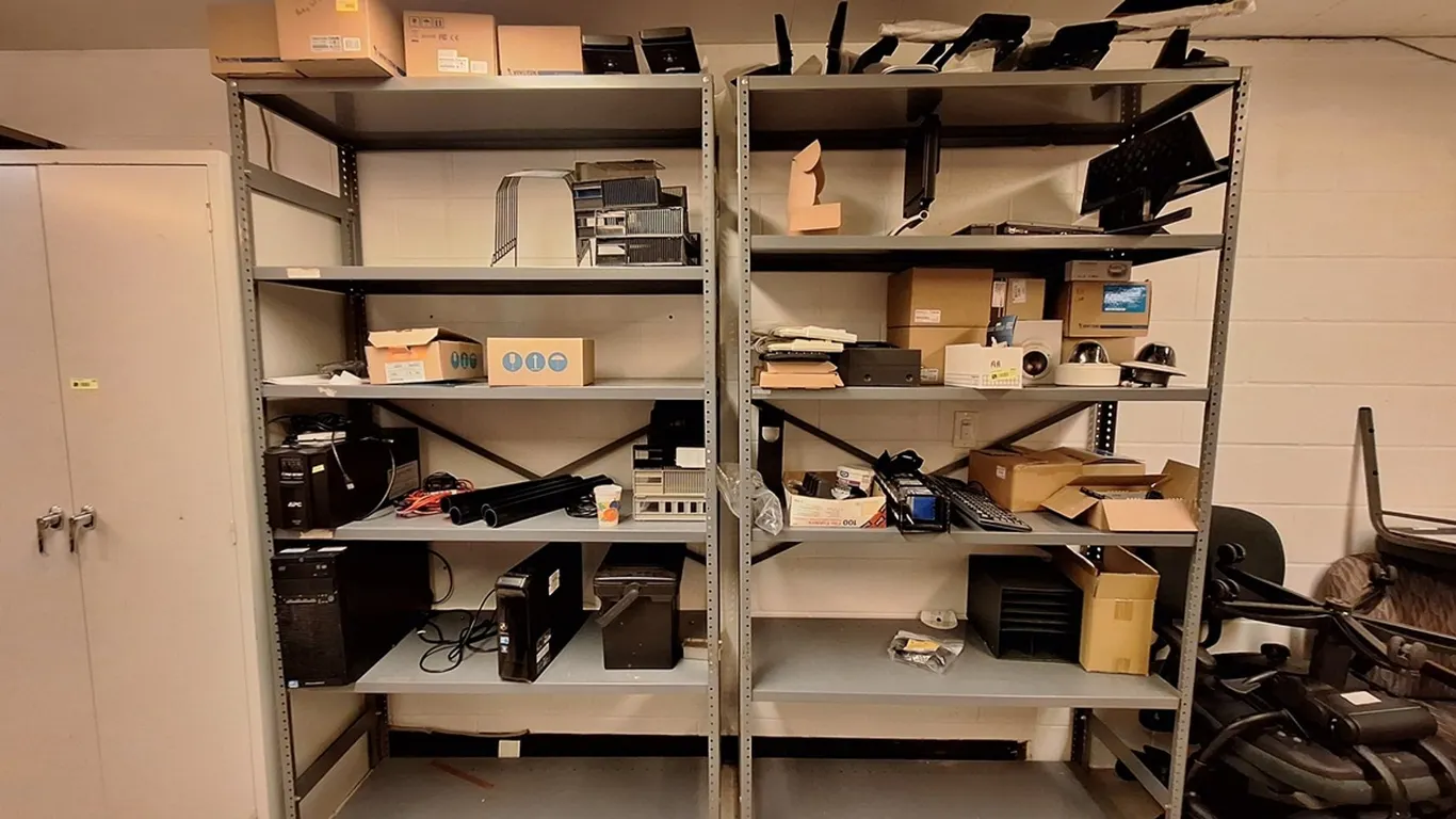 Contents on 2 Shelves