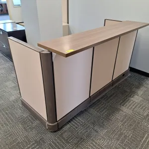 Reception Desk, 78"x36"x41"