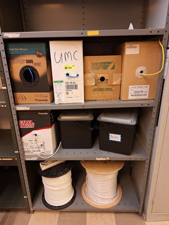 Assorted Cat 5 Wire and More