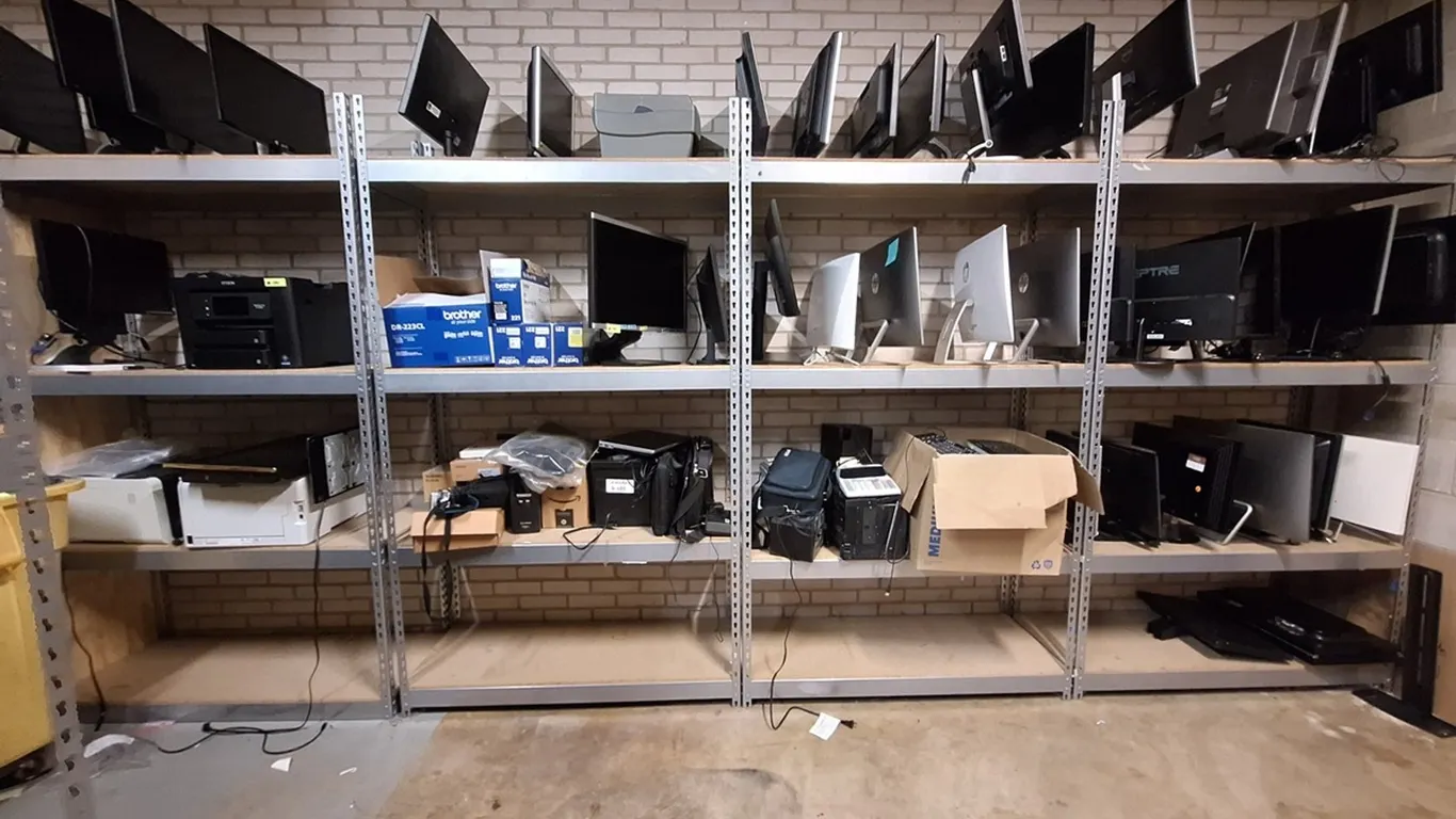 6- 4-Tier Metal/Wood Racks, 48"x18"x84"