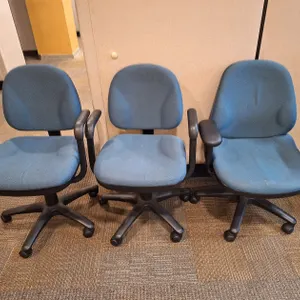 3 Rolling Office Chairs