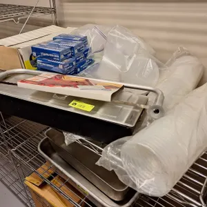 Poly Condiment Tray, Cake Leveler and More