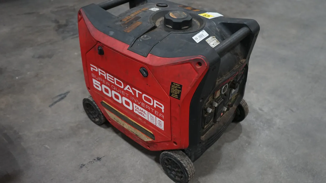 Predator 5000 Dual Fuel Inverter on Wheels