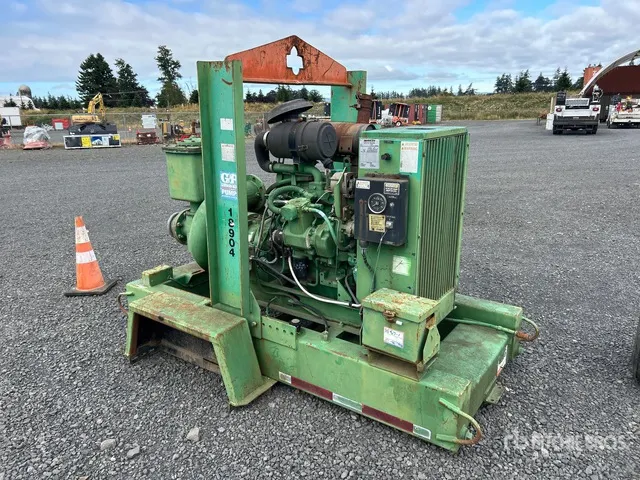 Gorman-Rupp PA6D60-4045D/S1 Skid-Mounted Water Pump (Inoperable)