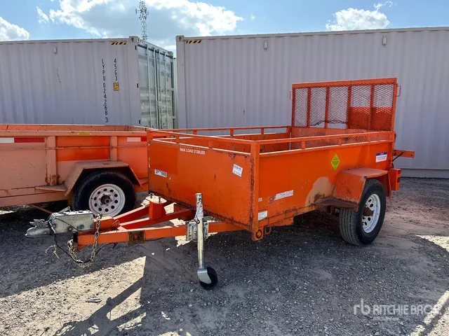 8 ft S/A Utility Trailer