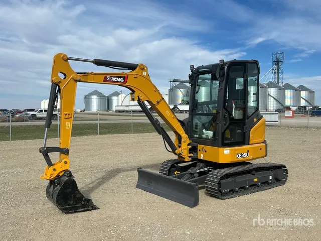 2026 XCMG XE35U Mini Excavator (Unused)