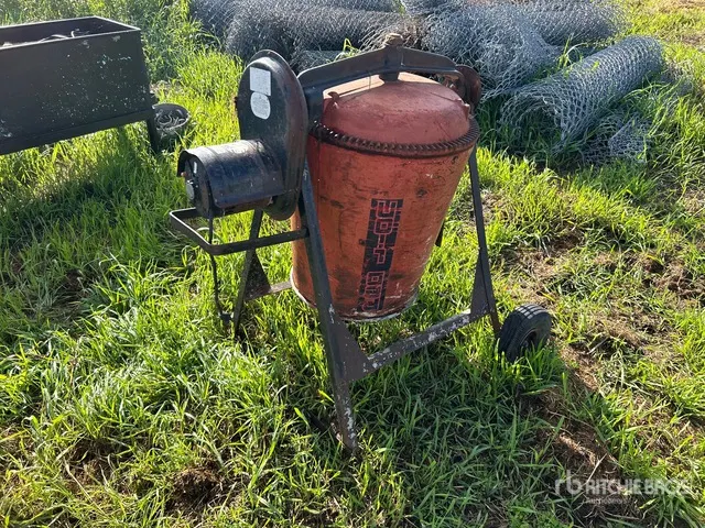 Portable Electric-Powered Cement Mixer