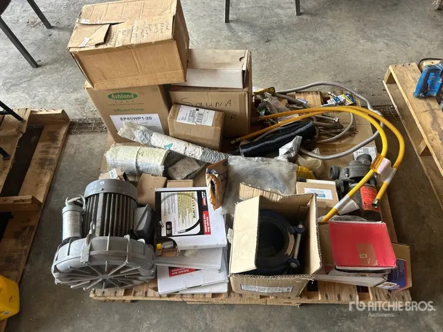 Motor, Sump Pump, Flip Gasket, Hydraulic Hose & Braided Connectors