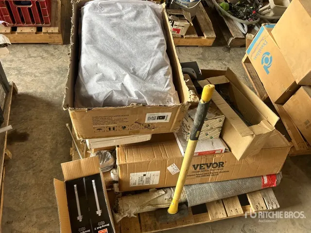 Tankless Hot Gas Water Heater, Wedge Anchor, Sledge Hammer & Compost Spreader