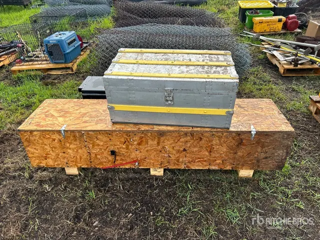 Quantity of (3) Storage Boxes & Tool Cabinets