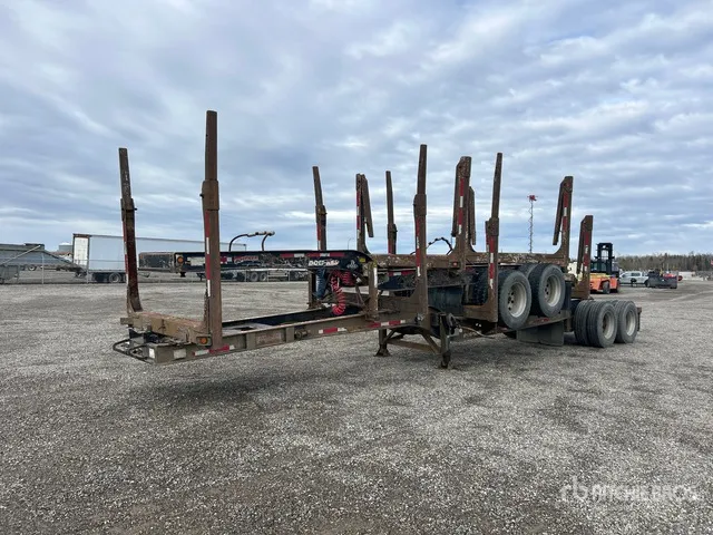2014 Doepker T/A Super B-Train Lead Log Trailer