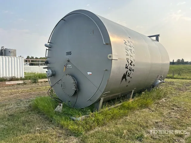 2012 Highland Projects 400 bbl Skid Mounted Steel Storage Tank