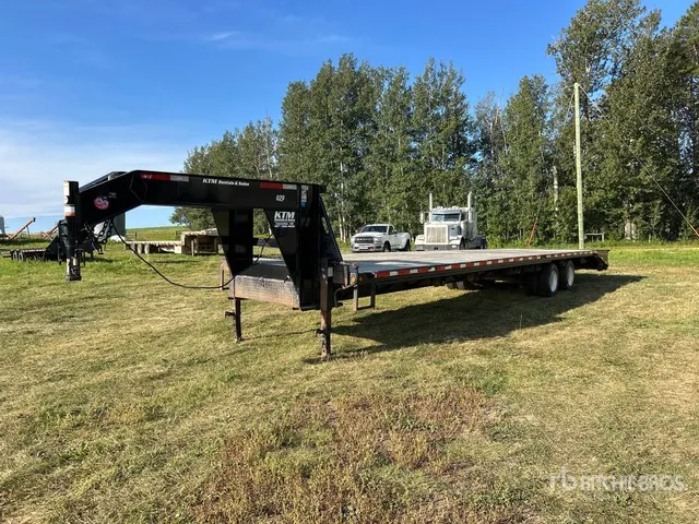 2024 Abu Trailers 38 ft T/A Gooseneck Equipment Trailer