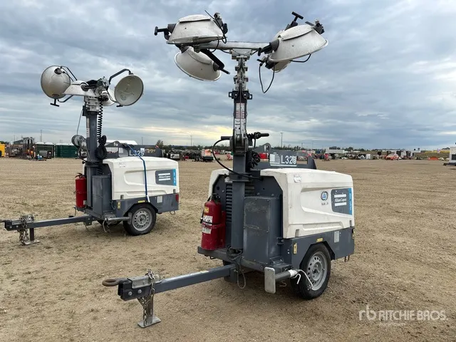 2018 Atlas Copco HiLight V4 W 8 kW Light Tower