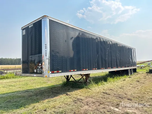 1999 Manac 53 ft x 102 in T/A Tool Crib Van Trailer