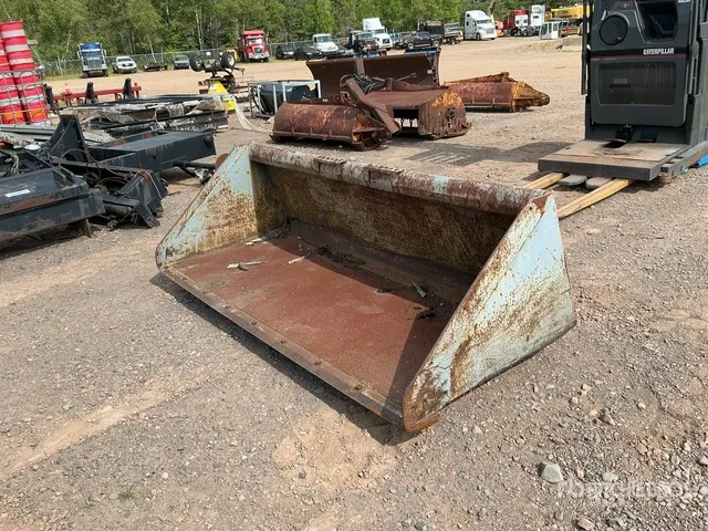 87 in Skid Steer Bucket