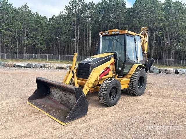 2005 Cat 416D 4x4 Backhoe Loader