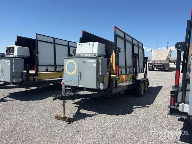 2018 Off grid 5.5 kW Mobile Solar Generator Set