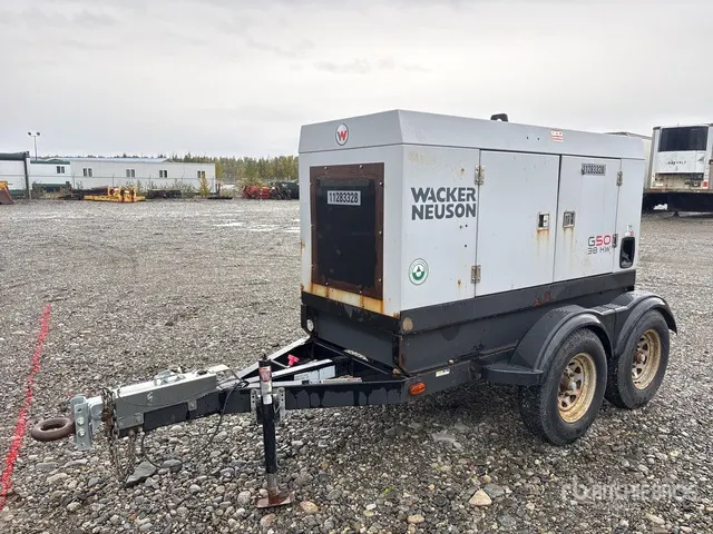2021 Wacker G-50 48 kVA Generator Set (Inoperable)
